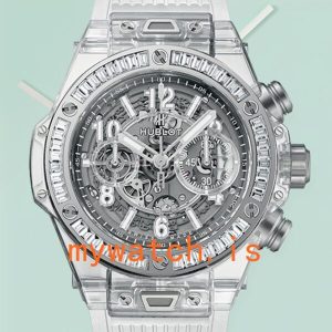 Hublot Big Bang 45mm Mens 411.JX.4802.RT.1904 Transparent: A Masterpiece of Horology