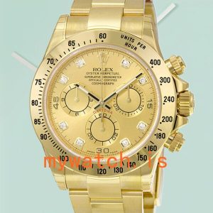 Rolex Daytona Mens 40mm 116528-0033 Stainless Steel: Genuine vs. Replica