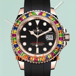 Rolex Yacht-Master Mens 116695 40mm Rose Gold-tone Automatic: A Luxurious Timepiece