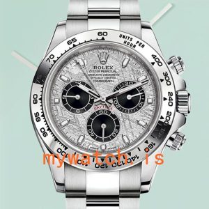 Rolex Daytona m116509-0073 Mens 40mm Silver-tone Meteorite Dial: Genuine vs. Replica
