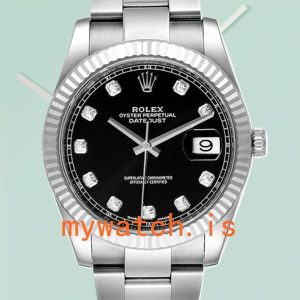 Rolex Datejust Men’s M126334-0011 41mm Silver-tone Stainless Steel: A Timeless Classic