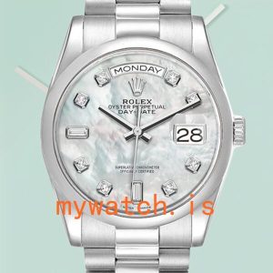 Rolex Day-Date 36mm 118206 Mens Mother of Pearl Dial: A Timeless Masterpiece