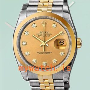 Rolex Datejust Men’s 116203CDJ 36mm Stainless Steel Automatic: A Timeless Masterpiece