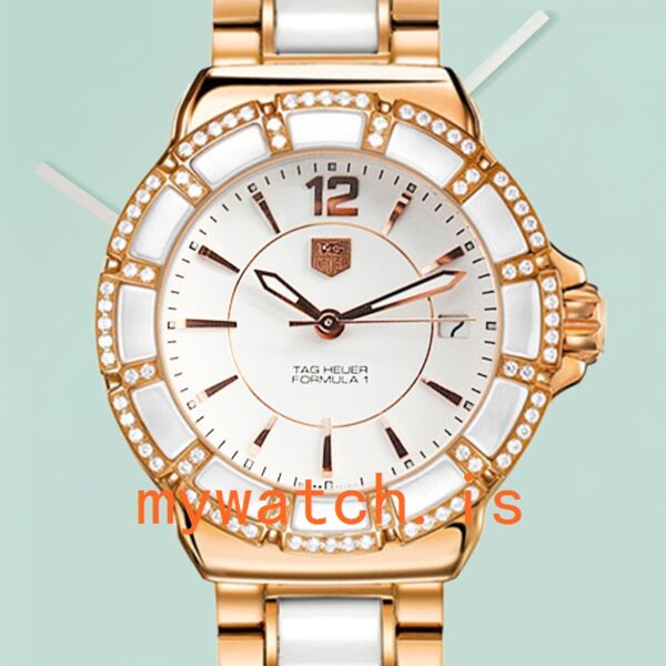 Tag Heuer Formula 1 38mm Formula1WSB-008 Ladies White Dial Stainless Steel: Genuine vs. Replica