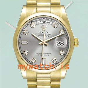 Rolex Day-Date Mens 118208 36mm: Genuine vs. Replica Analysis