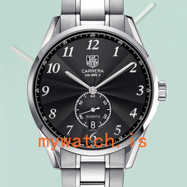 Tag Heuer Carrera WAS2110.BA0732 43mm Men Black Dial: A Timeless Masterpiece