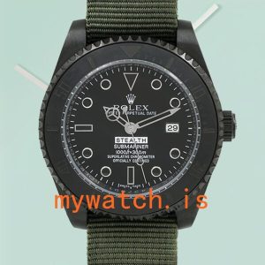 Rolex Submariner Men’s 40mm Stealth Automatic Black Dial: A Timeless Masterpiece
