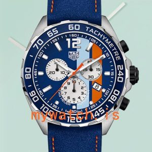 Tag Heuer Formula 1 Mens 43mm CAZ101N.FC8243 Leather Strap: A Blend of Precision and Style