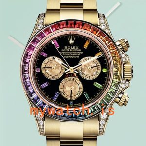 Rolex Daytona 40mm 116598 Mens Gold-tone Black Dial: Genuine vs. Replica