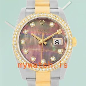 Rolex Datejust 116243BKMDO Mens 36mm Mother of Pearl: A Timeless Masterpiece