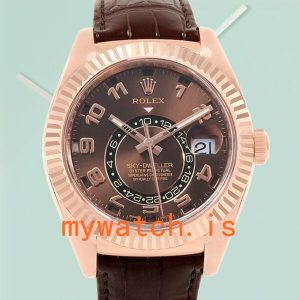 Rolex Sky-Dweller 42mm Men’s 326135-L Automatic Stainless Steel: Genuine vs. Replica