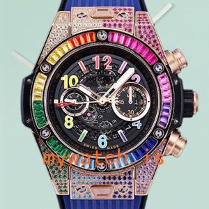 Hublot Big Bang 421.OX.1118.LR.0999-001 44mm Men Automatic Diamond Bezel: A Masterpiece of Luxury and Precision