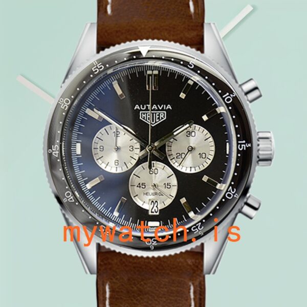 Tag Heuer Autavia 43mm CBE2110-002 Men Quartz Black Dial: Original vs. Replica